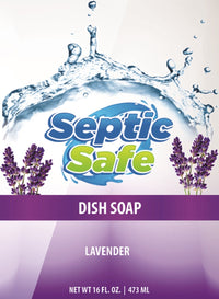 Septic Safe Dish Soap, 16 oz - Tough on Grease, Gentle on Septic Systems, Eco-Friendly Plant-Based Formula, Effective Cleaning for All Dishes, Fresh Scent - SepticTank.com