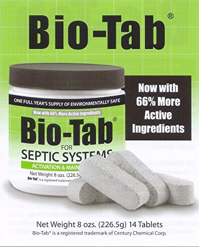 Bio-Tab for Septic Systems 8 oz (226.5g) 14 Tablets - SepticTank.com